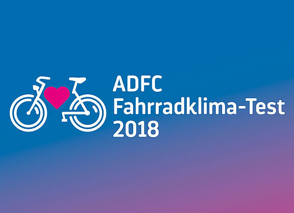 Bildmotiv ADFC-Fahrradklima-Test 2018 Ausschnitt Fahrrad