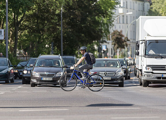 Radfahren in der Stadt