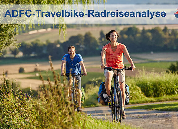 Leitmotiv Key Visual ADFC-Travelbike-Radreiseanalyse 2019