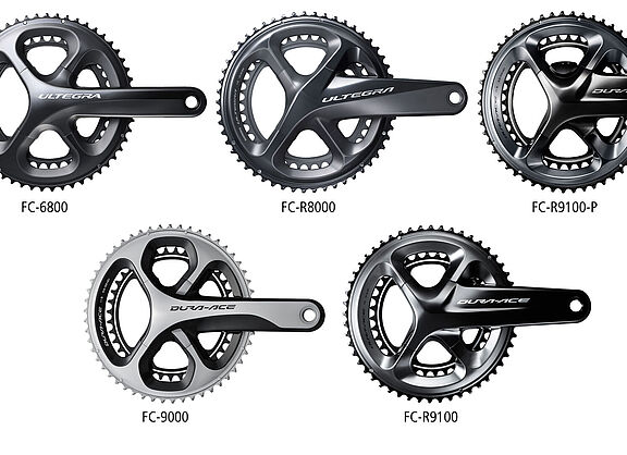 Shimano überprüft Ultegra- und Dura Ace-Kurbeln