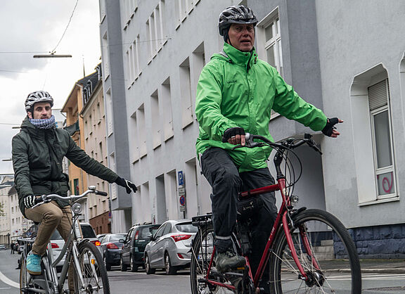 Verkehrstraing mit Geflüchteten
