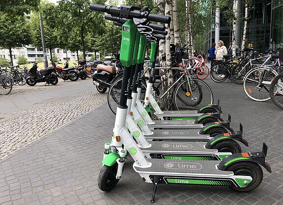 Leih-E-Scooter