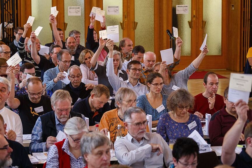 ADFC BHV 2019 Die ADFC-Bundeshauptversammlung 2019 in Berlin.