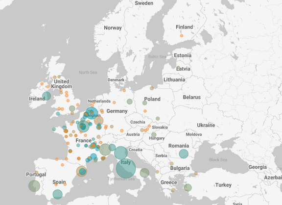 Interaktive Karte: COVID-19 Cycling Measures Tracker 