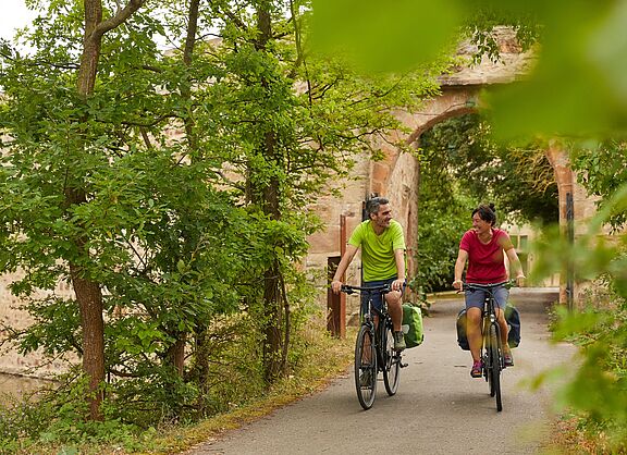 Qualitätsradrouten locken Radtouristen an.