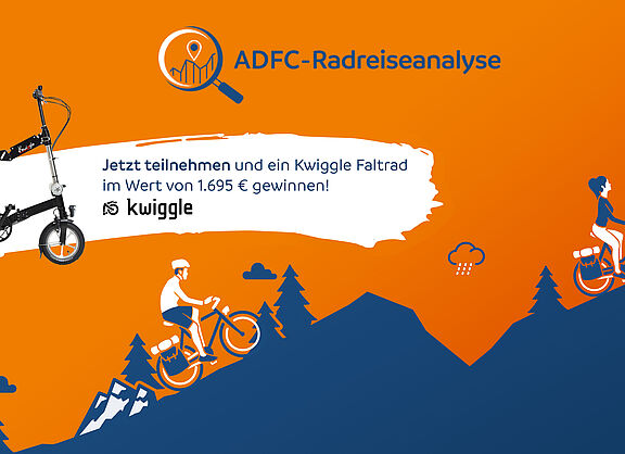 Jetzt mitmachen bei der ADFC-Radreiseanalyse