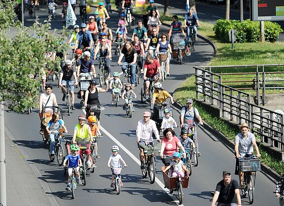 Kidical Mass: Kinder und Familien fordern sichere Straßen für alle