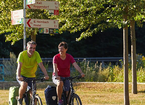 Unterwegs auf dem Rad im Urlaub
